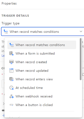 Airtable의 Trigger 종류