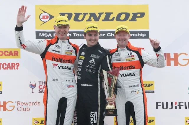 Ingram crosses the line for first ever BTCC win