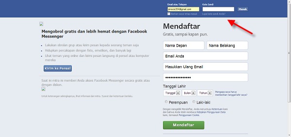 Cara Mudah Mengetahui Password Facebook yang Lupa atau 