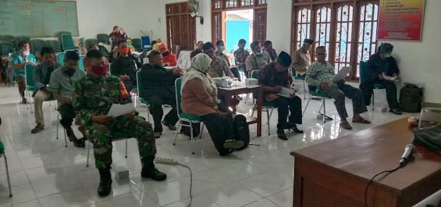 KodimKaranganyar - Babinsa Gentungan Hadiri Musrenbangsus Di Wilayah Desa Binaan