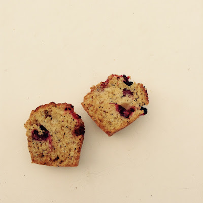 muffins graines de pavot cassis