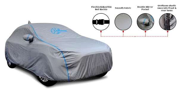Heavy Heat Resistant and Waterproof Leather Coated Car Body Cover Cover for Hyundai Venue