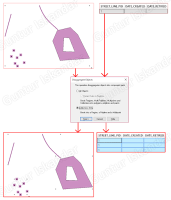 Perbedaaan Disaggregate All Objects dan Collection Only