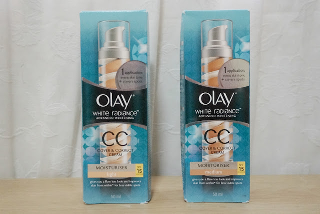 Haul: Olay White Radiance CC Cover & Correct Cream SPF 15 from Luxola