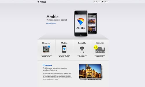 Amble web design