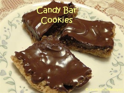 Candy Bar Cookies Recipe by CookieClubRecipes