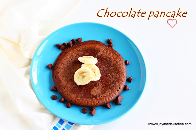 Chocolate pancake 