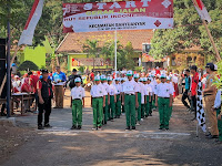 Partisipasi MI Miftahul Ulum Gununggeni dalam Lomba Gerak Jalan Se-Kecamatan Banyuanyar Kab. Probolinggo dalam Rangka HUT RI ke 78 Tahun 2023