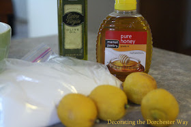 Honey Lemon Sugar Hand Scrub