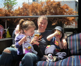 patio time with kids