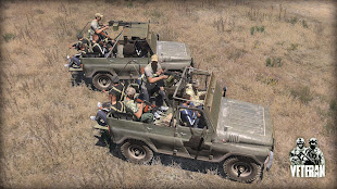 Arma3で現代戦再現のVeteran MODの武装型UAZ-469