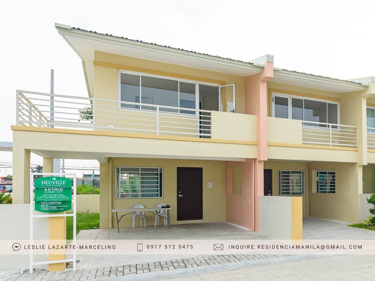 Photo of Neuville Townhomes - Astrid End | Affordable Complete Finish House thru Pag-IBIG Tanza Cavite | Duraville Realty and Development Corp.