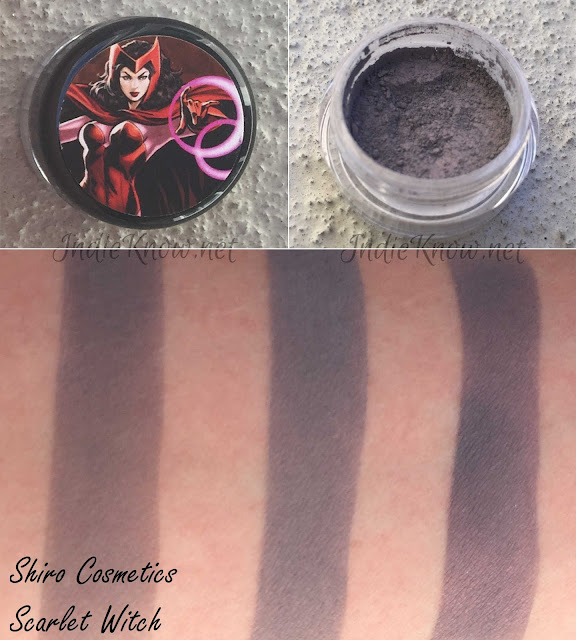 Shiro Cosmetics Color of the Month COTM Scarlet Witch