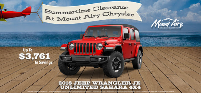 2018 Jeep Wrangler Unlimited Sahara, Mount Airy NC
