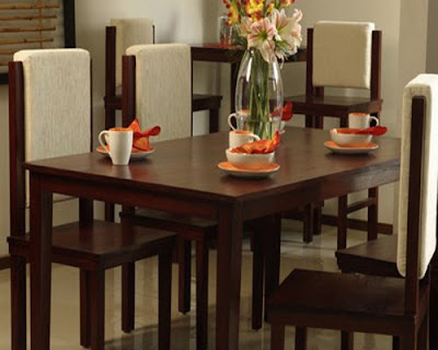 teak dining room table