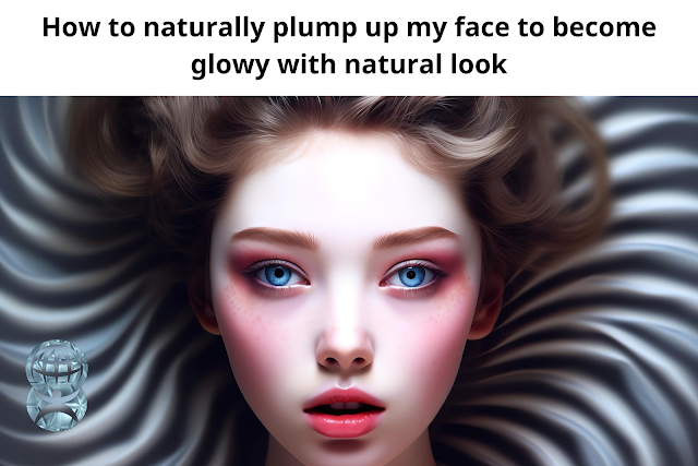 How to naturally plump up my face to become glowy with natural look