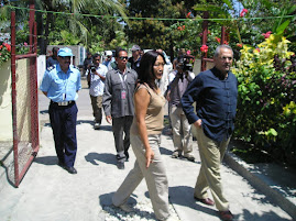After the departure of Malaysian Contigent, Prime Minister visited our house concerning security