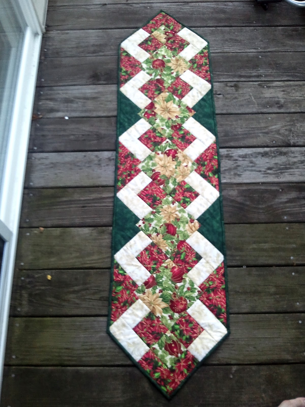 Runner and Christmas Table Recipe  runners table The Tutorial christmas Bunny: