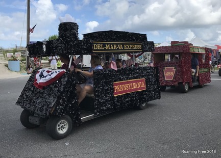Disguised as a train