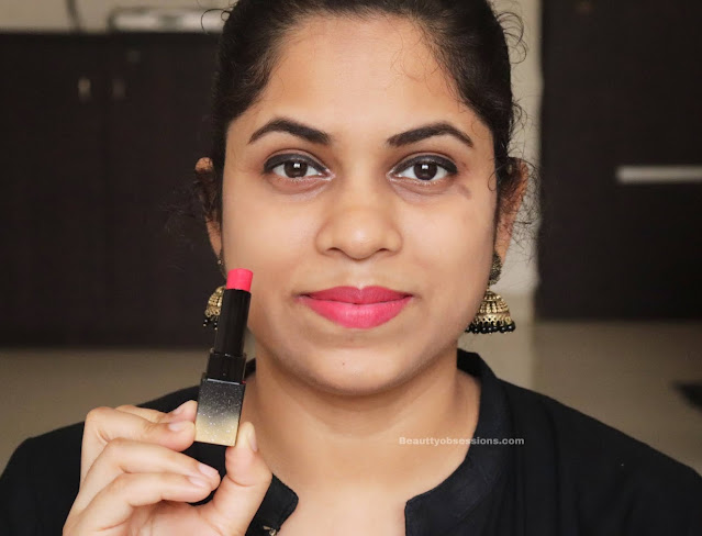 Sugar Cosmetics Nothing Else Matter Lipstick 'Pink Up' - Review & Swatches