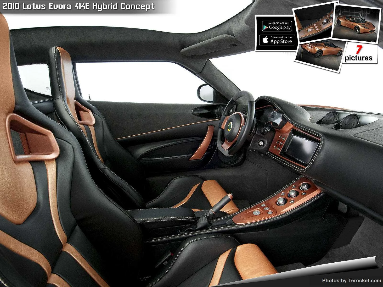 Hình ảnh siêu xe Lotus Evora 414E Hybrid Concept 2010 & nội ngoại thất