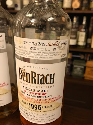 Benriach 16 yo Virgin Oak 1996/2012 cask #3269 49.3% 