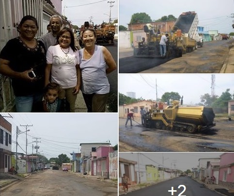 Alcaldía Capitalina Realizó Rehabilitación de la calle Mucuritas en el Municipio San Fernando