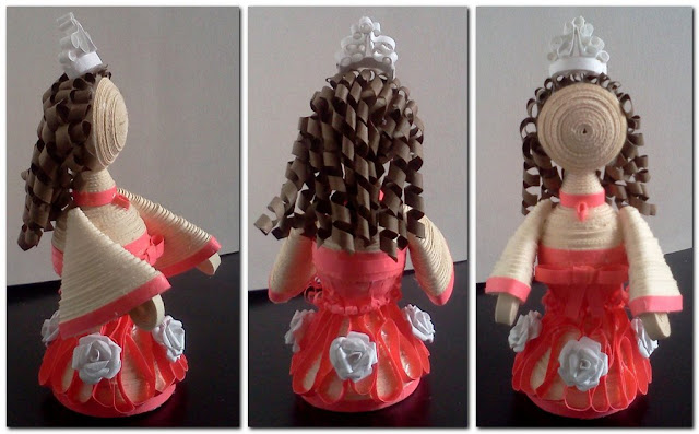 3d quilling dolls