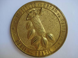 Raridade: medalha comemorativa, Instituto de cacau da Bahia.