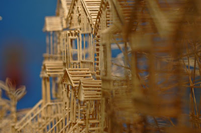 San Francisco Made of 100,000 Toothpicks Seen On lolpicturegallery.blogspot.com