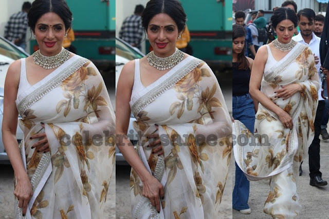 Sridevi Floral Saree by Sabyasachi