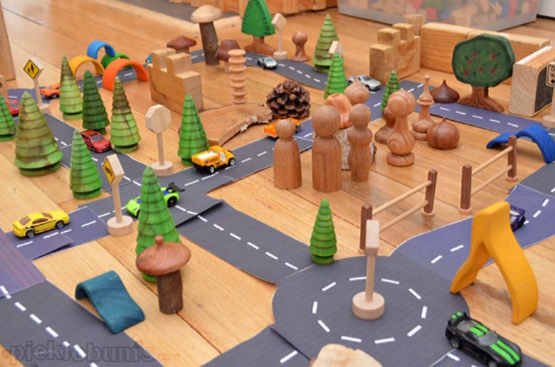 printable roads - transportation activities for toddlers and preschoolers
