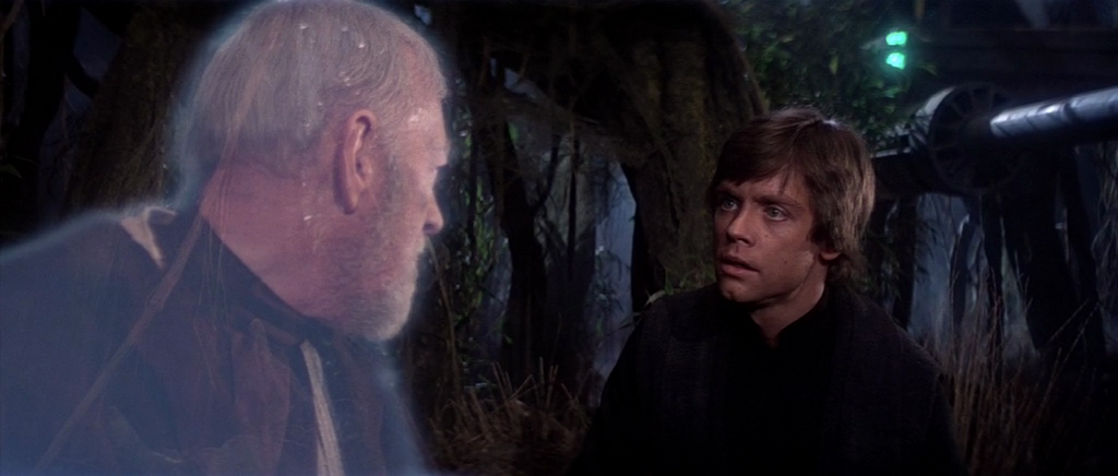 Дух Оби Вана вновь посещает Люка