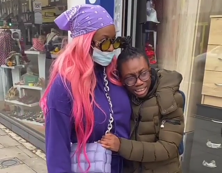 DJ Cuppy: School girl ran up to me, give me the biggest huge and started crying - VIDEO