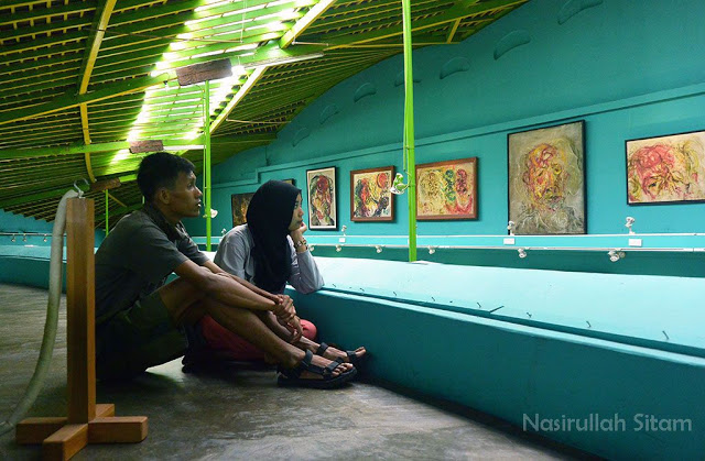 Di area Museum Affandi Yogyakarta