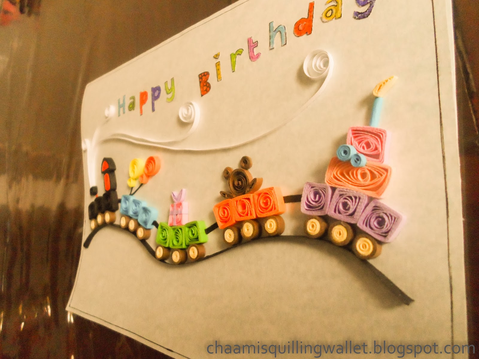 Chaami s Quilling  Wallet