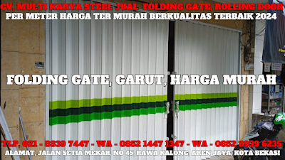 GAMBAR, DAFTAR, HARGA, PINTU, FOLDING GATE, PER METER, MURAH, TERBARU, GARUT, 2024