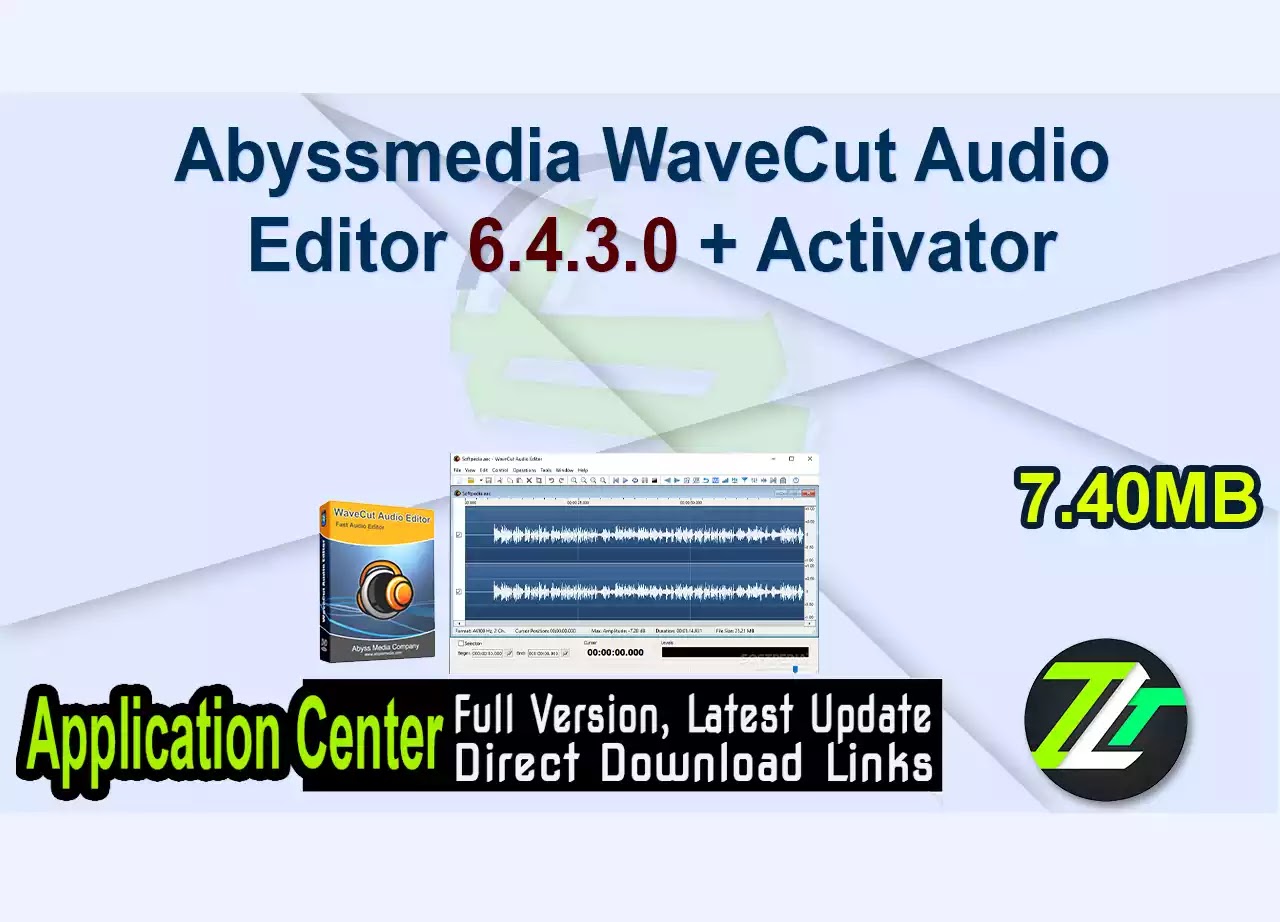 Abyssmedia WaveCut Audio Editor 6.4.3.0 + Activator