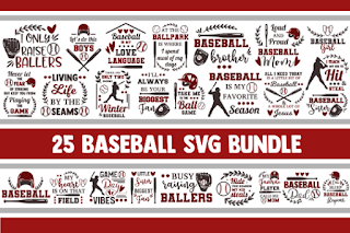 Baseball SVG Bundle, baseball mom svg, game day svg, love baseball svg, svg designs, baseball heart svg, svg sayings, svg quotes, cricut svg