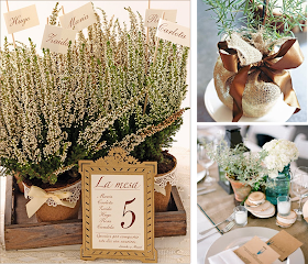 Ideas para decorar tu boda con plantas aromáticas