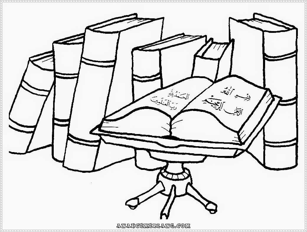  Gambar  Kartun  Muslimah  Baca Quran  Kantor Meme