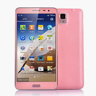 Quad Core Android 4.2 Pink Cell Phone Scribble