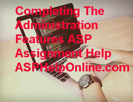 Working With Basic Configuration Data ASP Homework Help