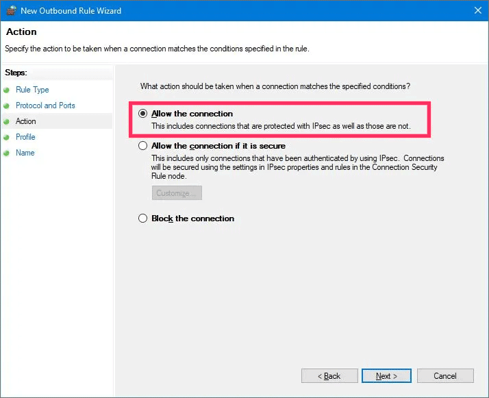 12-firewall-allow-outbound-connection-windows-10