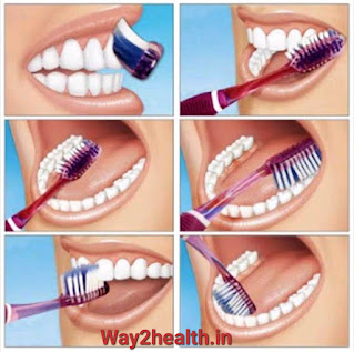 Toothbrushing steps | practice of toothbrushing to maintain good oral and dental hygiene | way2health