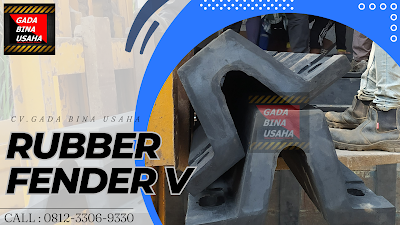 Jual Rubber Fender Type V Include Anchor Bolt