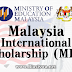 Malaysia International Scholarship (MIS) 2017