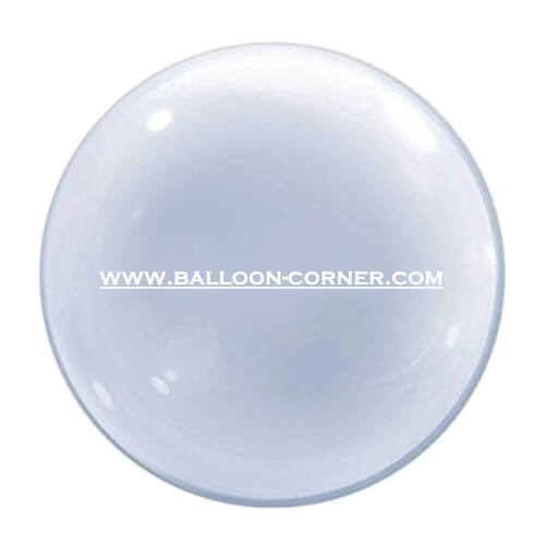 Qualatex 24 Inch Deco Bubble Balloon / Balon Transparan / Balon Bubble 24 Inch Qualatex