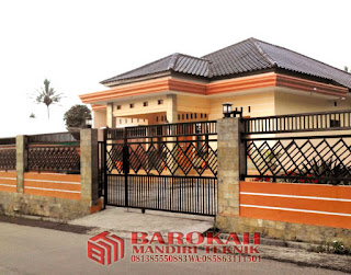 pagar rumah minimalis cianjur