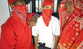 Miembros de los West Coast Bloods